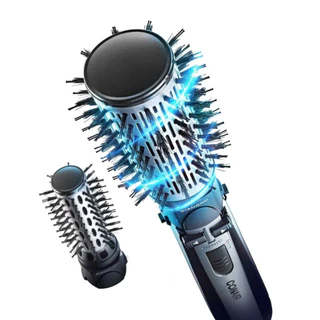 Escova Secadora Rotativa Conair Diamond Rotating 900W Preto e Prata
