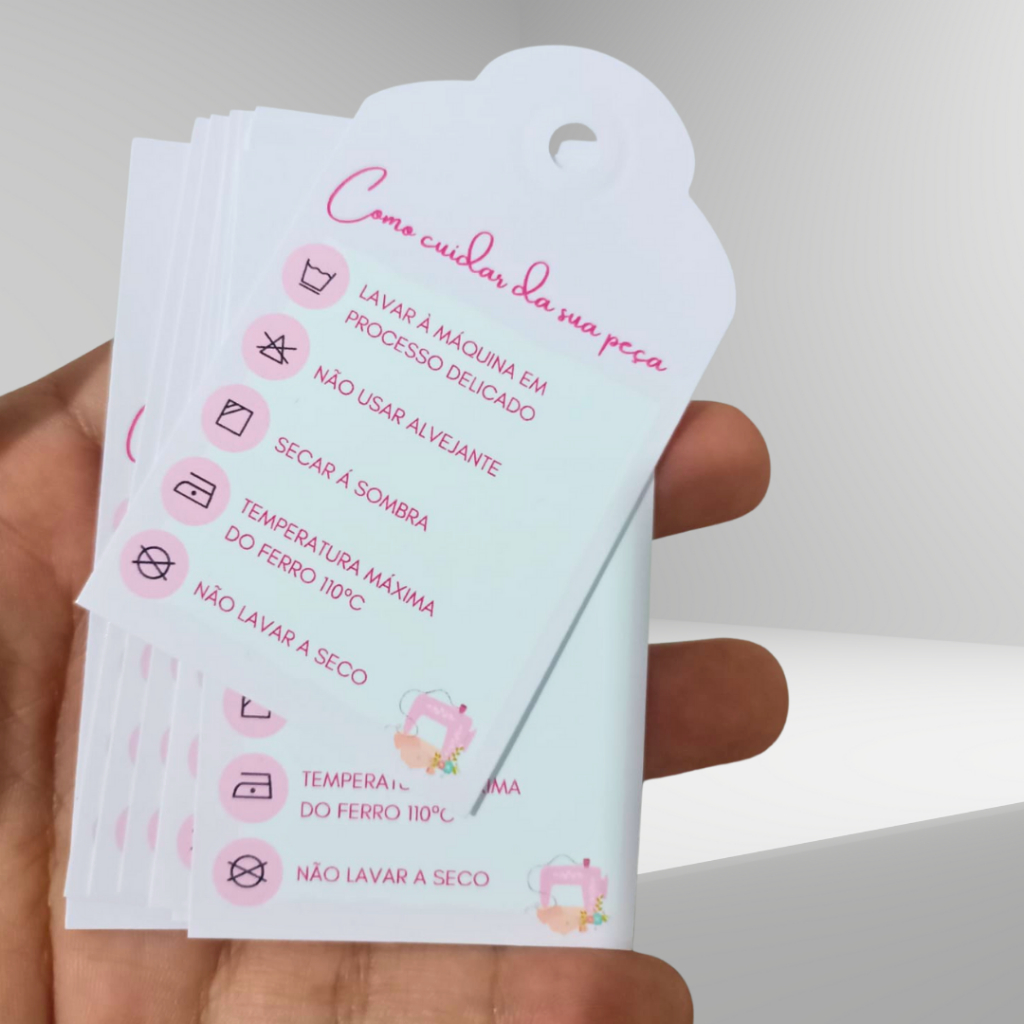 Tags Personalizadas - Etiquetas para Sacolas/lembrancinhas - com logo ...