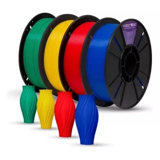 Filamento para impressão 3D PLA High Speed Voolt3D / cores variadas / alta qualidade