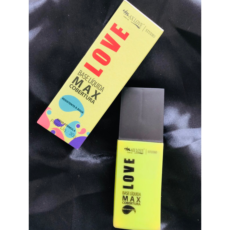 BASE LÍQUIDA | MAX LOVE | Shopee Brasil