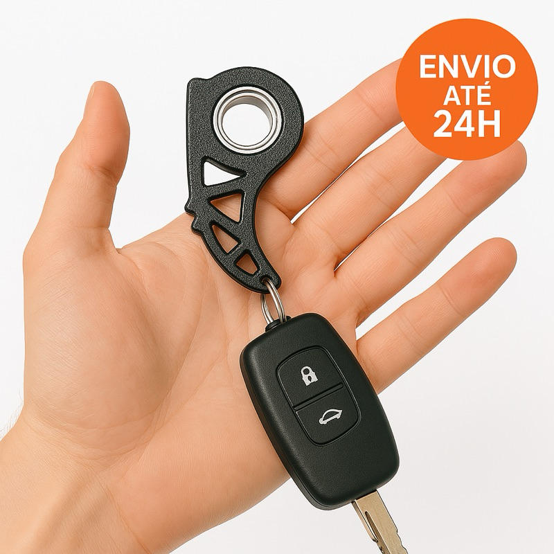 Chaveiro Karambit Spinner Ninja Anti-estresse - Fidget Toy Giratório CS GO - Acessório EDC Portátil