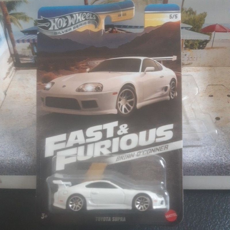 Hot Wheels Silver Series Fast & Furious Toyota Supra 2024 - Edizione Limitata Brian O'Conner