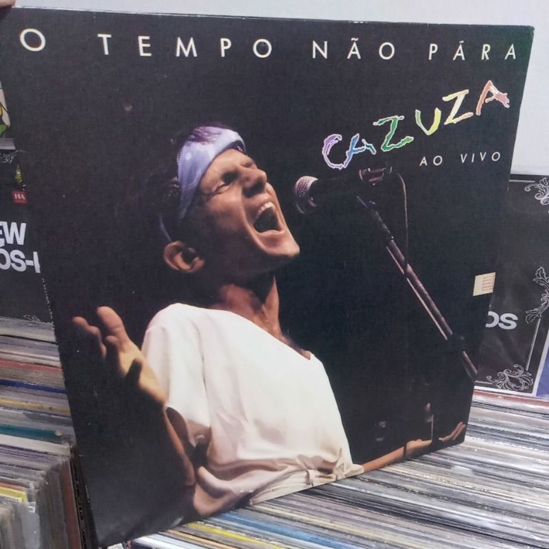 LP cazuza - o tempo não para | Shopee Brasil
