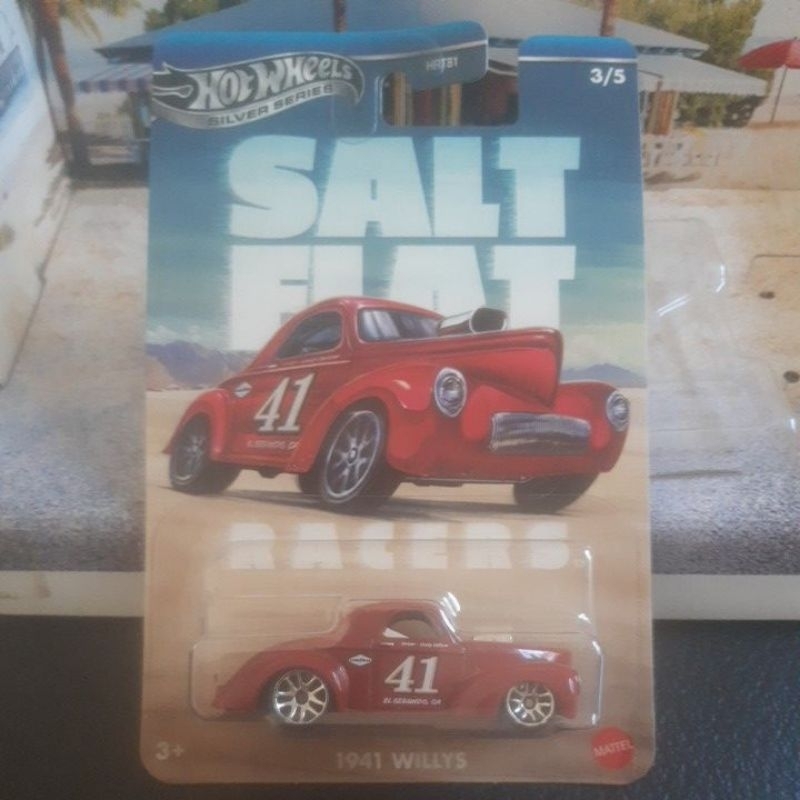 Hot Wheels Silver Series Salt Flat Racers – Voitures Vintage Diecast 1:64, Neuves, Collection 2024
