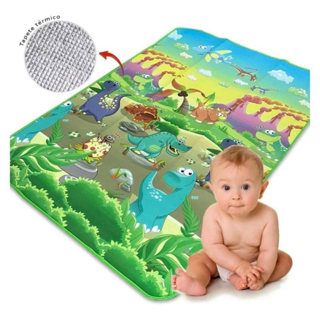 tapete de atividades bebê Brincar Térmico | Shopee Brasil
