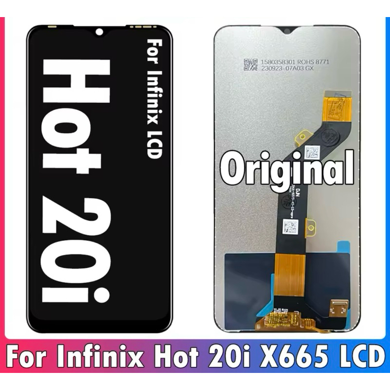 Frontal Touch Display Para Infinix Hot 20i X665c X665e Original