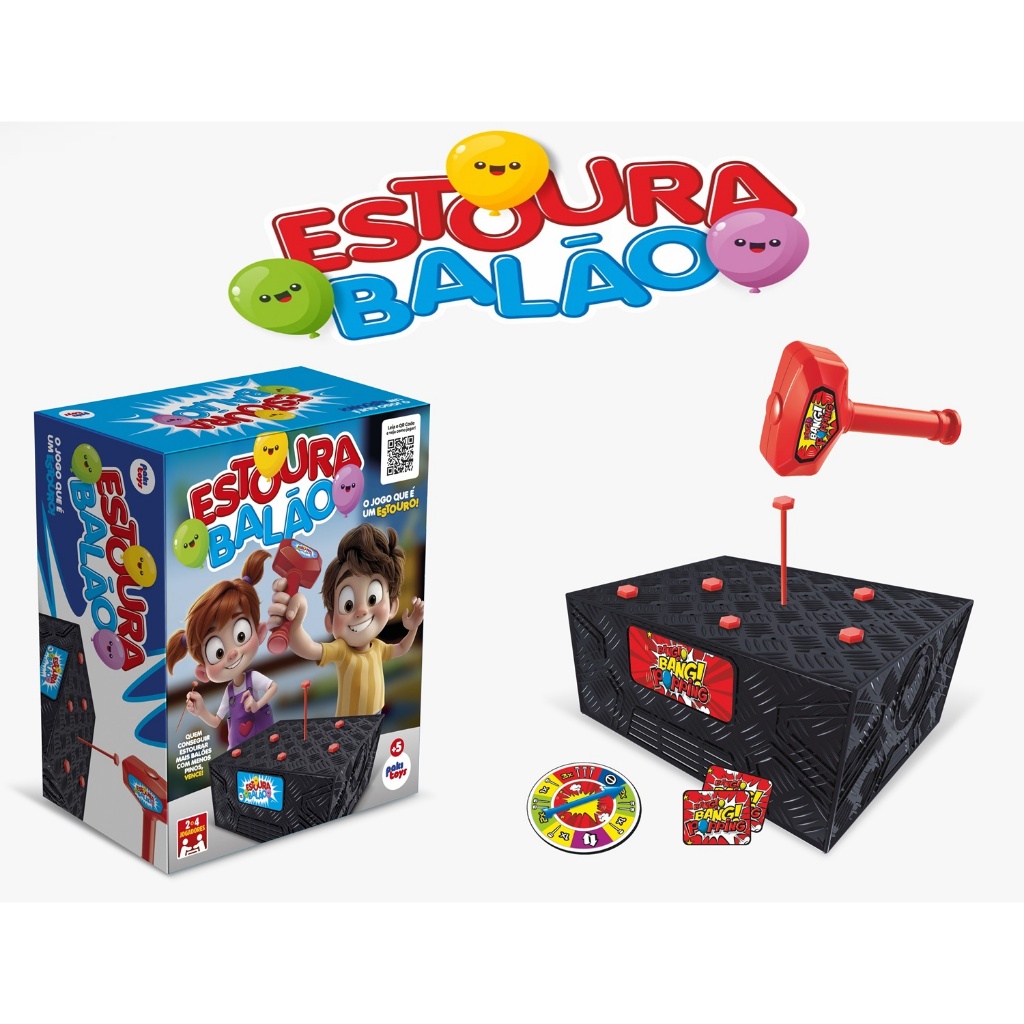 Jogo Tabuleiro Estoura Balão Festa Educativo | Shopee Brasil