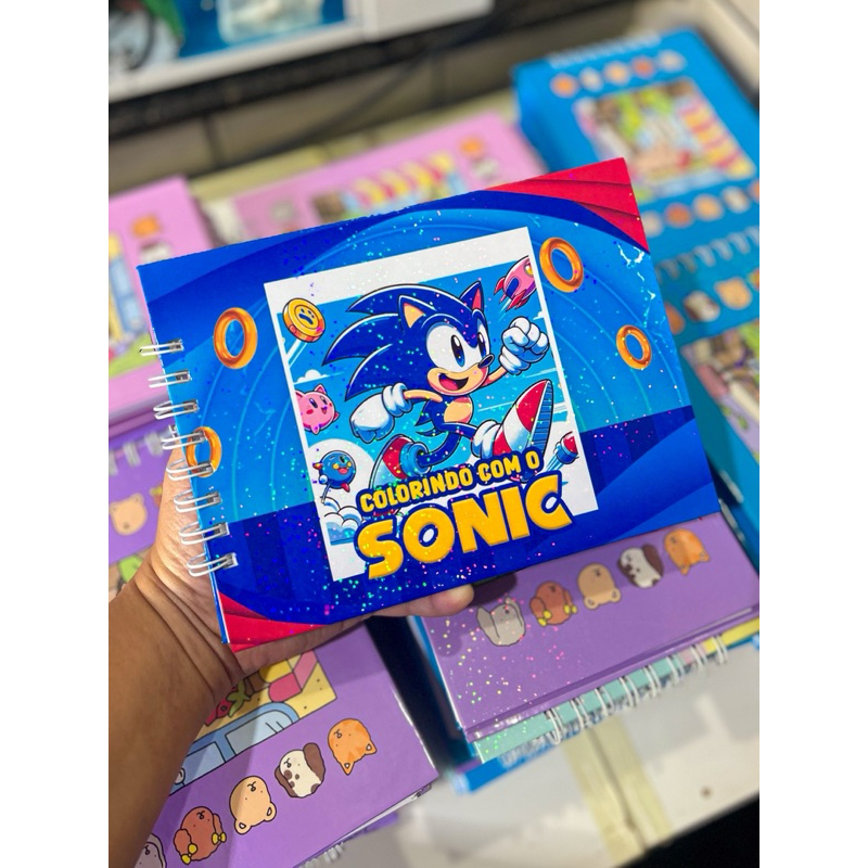 Bobbie Goods Livro de Colorir Sonic | Shopee Brasil