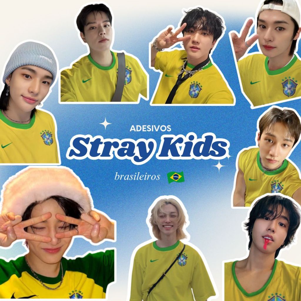 Adesivos KPOP: Stray Kids, Blackpink, Ateez - 25 unidades | Shopee