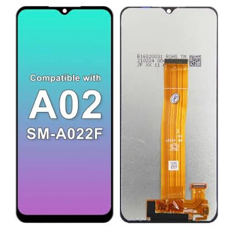 Tela Frontal Display Lcd Compatível Galaxy A02 A022m/ds Premium Vivid ...