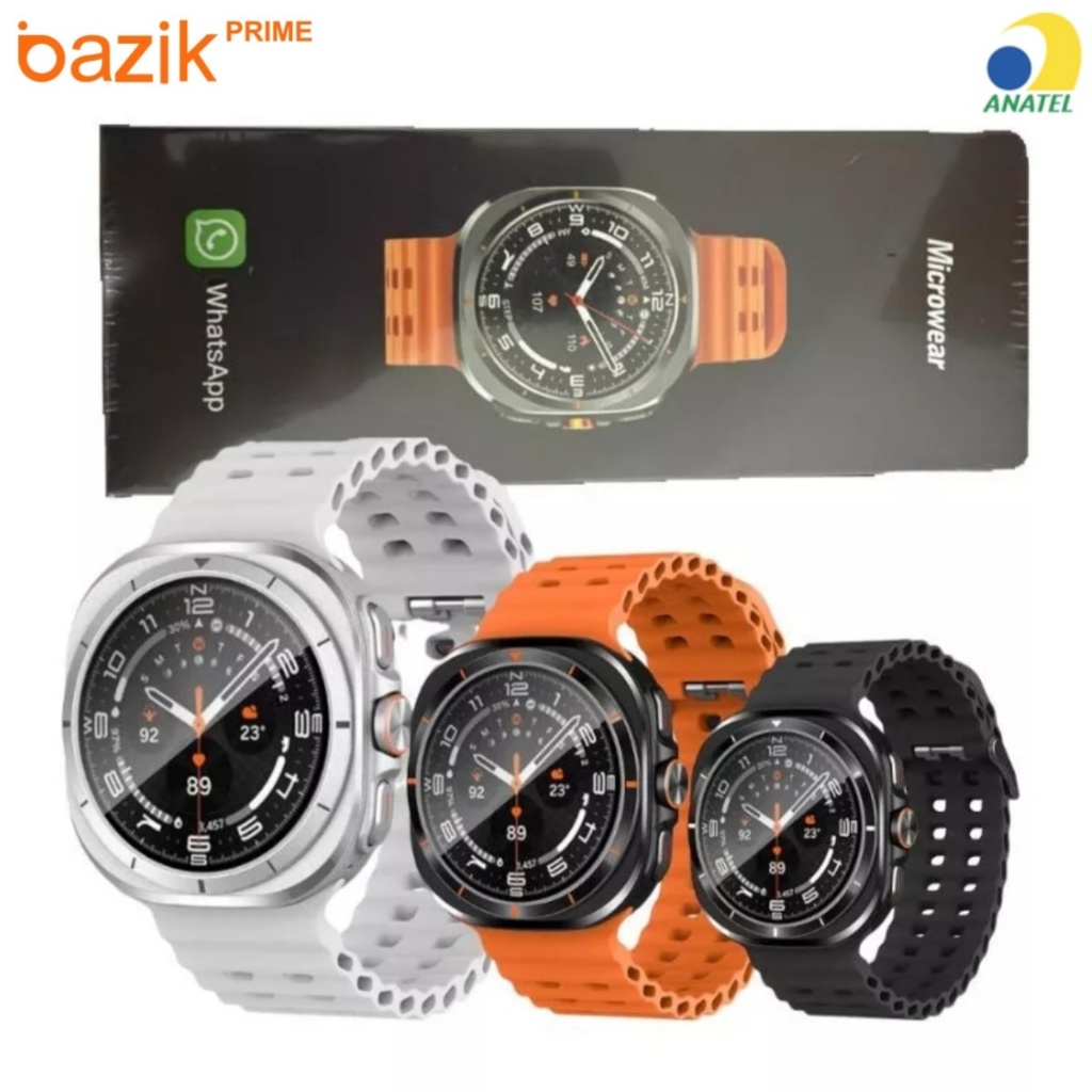 Bazik Smartwatch MA27 Relogio Inteligente Galaxy Watch Ultra GPS