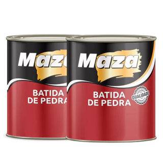 Kit 2 Batida de Pedra Branca e Preta 900ml Maza em Oferta na Shopee