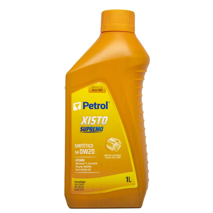 Óleo De Motor Petrol Xisto Supremo 0w20 Dexos 1 | Shopee Brasil