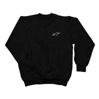 Moletom Gola Redonda Alpinestars Classic Casaco Flanelado Lançamento