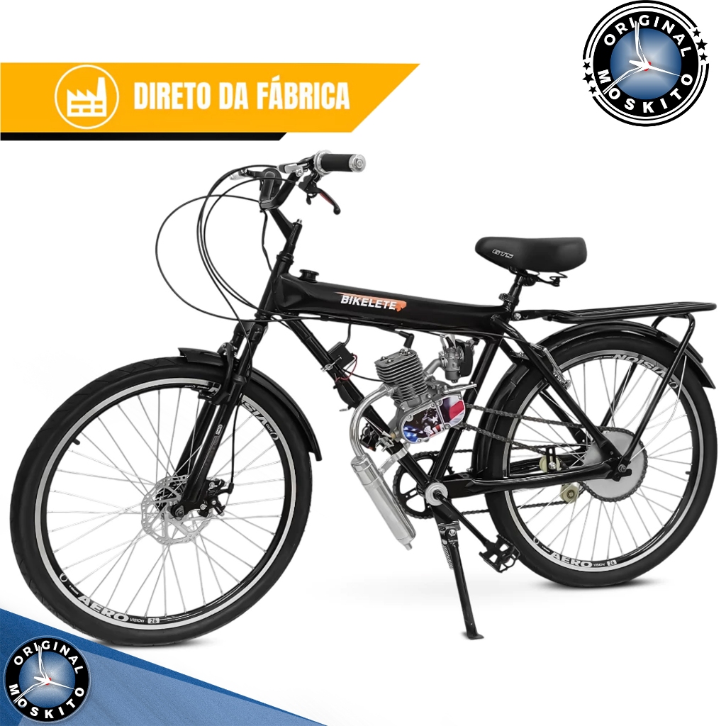 Bicicleta Motorizada X 80cc Desmontado Aro 26 Tanque No Quadro