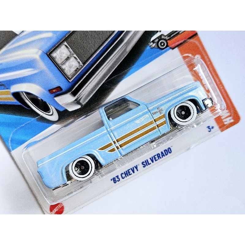 Hot Wheels '83 Chevy Silverado Lote G 2025 | Shopee Brasil