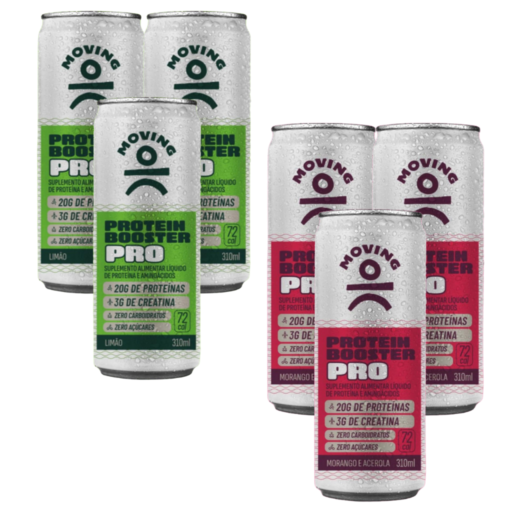 Bebida Moving Protein Booster Pro 20g Whey Com Creatina Zero Açúcar ...