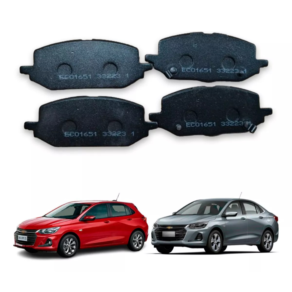 Pastilha De Freio Dianteira Onix 1.0 Turbo 2021 2022 2023 | Shopee Brasil