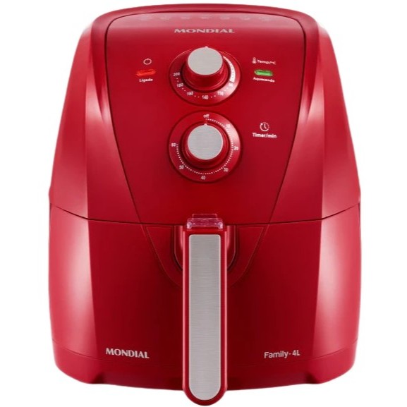 Fritadeira Air Fryer Mondial 4 Litros Sem Óleo 110v 1500W AFN-40-FR ...