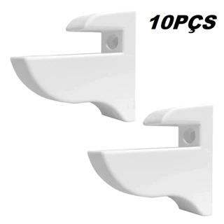Suporte Bico de Tucano para prateleira 10 pçs 15mm