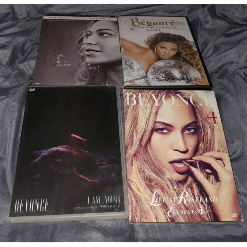 pac dvds Beyoncé 4 elements,experience,yours | Shopee Brasil
