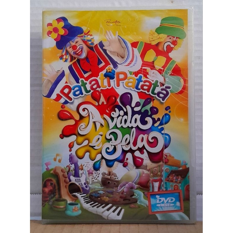 Dvd Patati Patatá - A Vida é Bela (Novo/Original/Lacrado) | Shopee Brasil