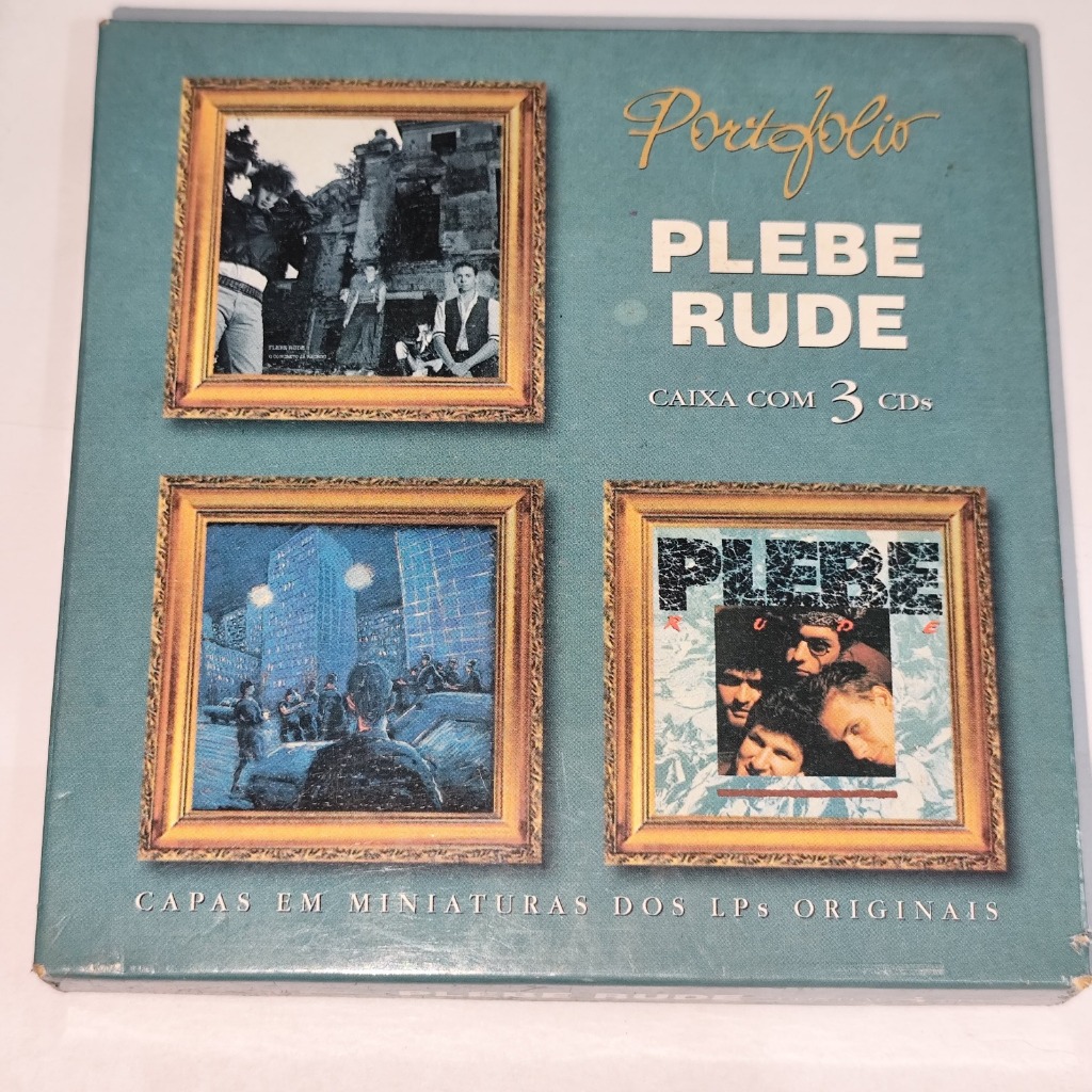 Box CDs Plebe Rude: 3 Discos – Capas em Miniaturas dos Lps | Shopee Brasil