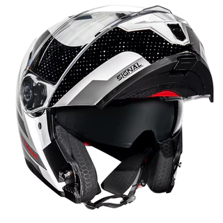 CAPACETE ARTICULADO RACE TECH SIGNAL GEAR PRETO