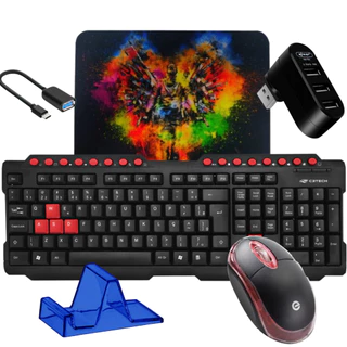 Kit Mobilador Gamer Completo Para Celular Com Teclado + Mouse Óptico em Oferta na Shopee