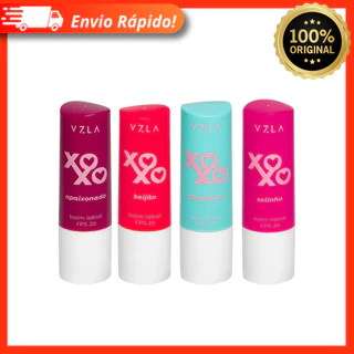Lip Balm XOXO Hidratante Para Lábios - Vizzela 100% Original