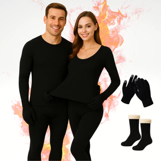 Kit De Frio ( Conjunto Segunda Pele Térmico + Meia + Luva)