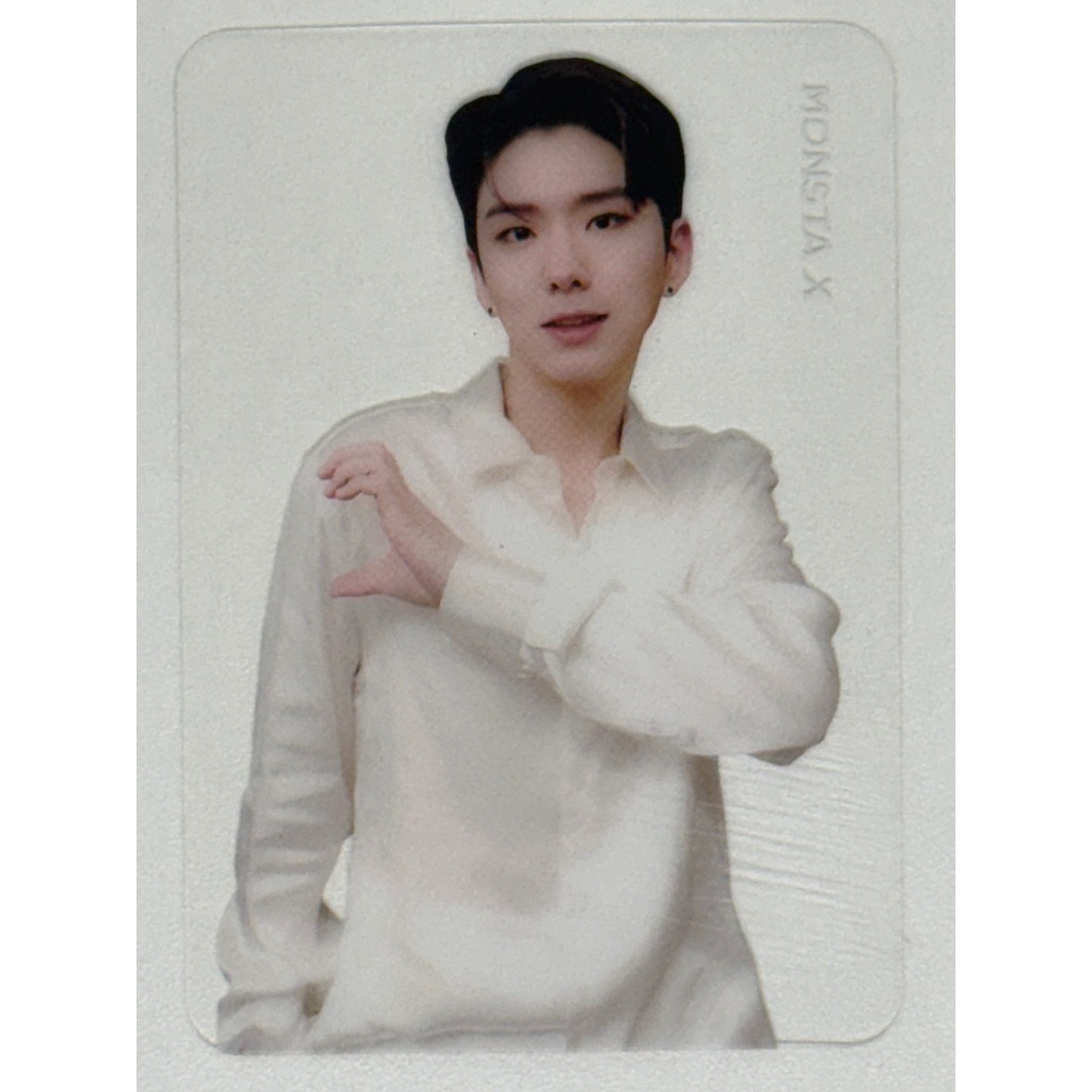 monsta x shownu minhyuk kihyun hyungwon jooheon photocard original