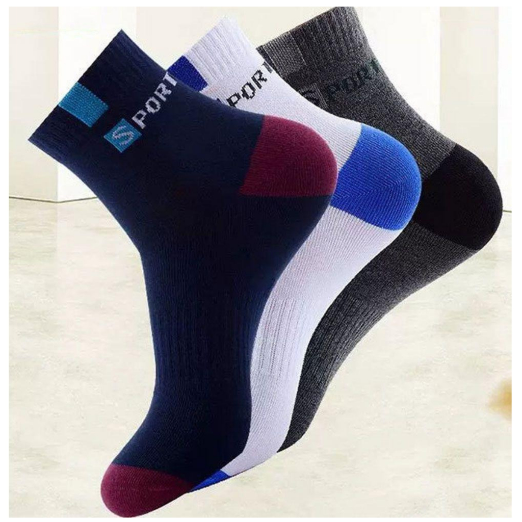 Kit 3, 6, 9, ou 12 Pares Meias Masculinas Cano Médio 37 A 43 Premium ...