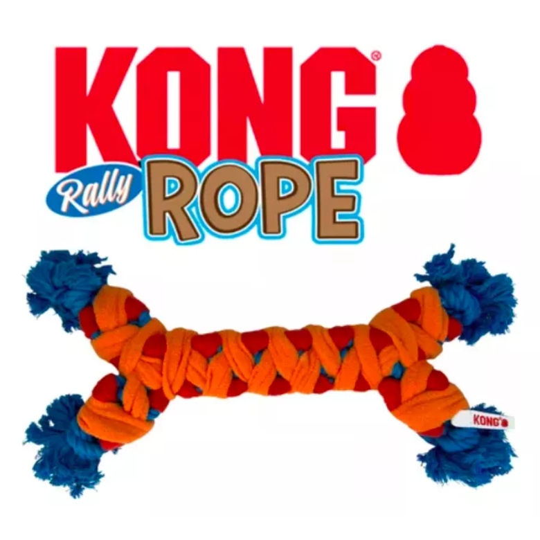 Cabo De Guerra Kong Rope Rally Brinquedo De Corda Para Cães | Shopee Brasil