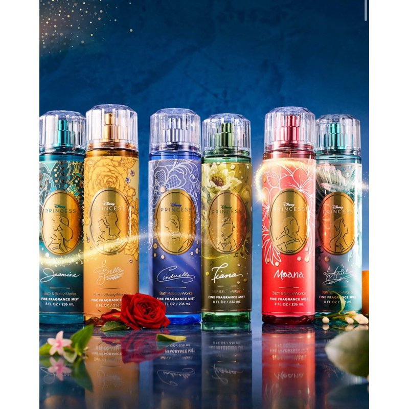 Coleção das Princesas bath & body works | Shopee Brasil