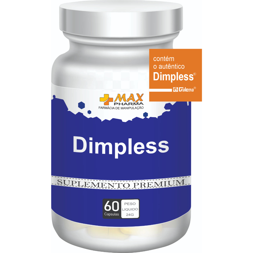 Dimpless 40mg 60 Cápsulas Com Selo de Autenticidade -LINHA PREMIUM ...