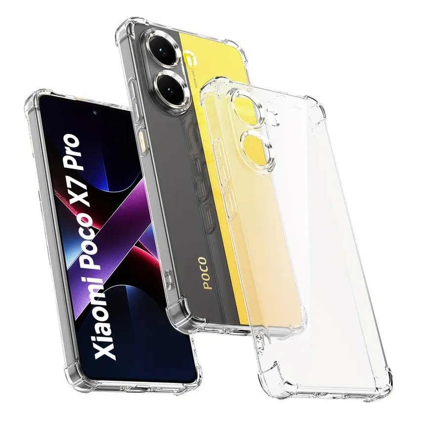 Capa Capinha Anti Impacto Transparente Para Redmi Xiaomi Poco X7 Pro 6. ...