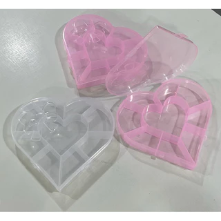 Kit  5 Caixas organizadoras de plástico. Infantil. Organizador de miçangas, bijuterias. em Oferta na Shopee