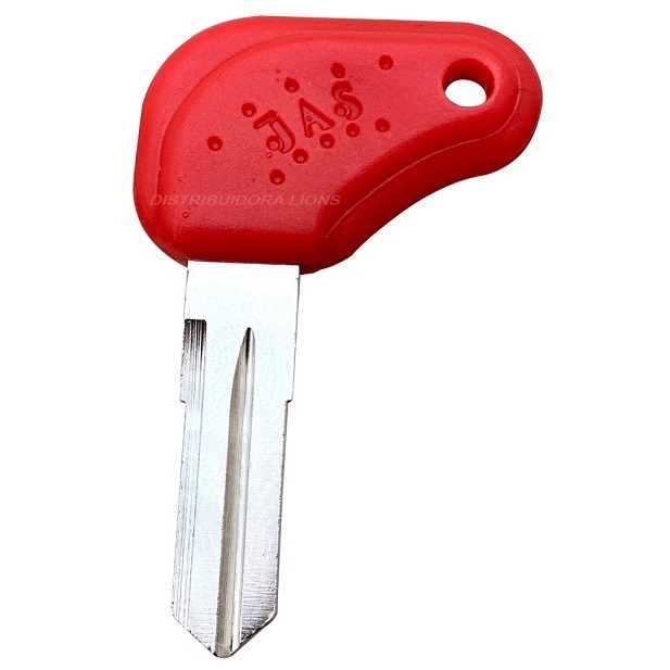 Chave Baú Moto Vermelha Lado Esquerdo | Shopee Brasil