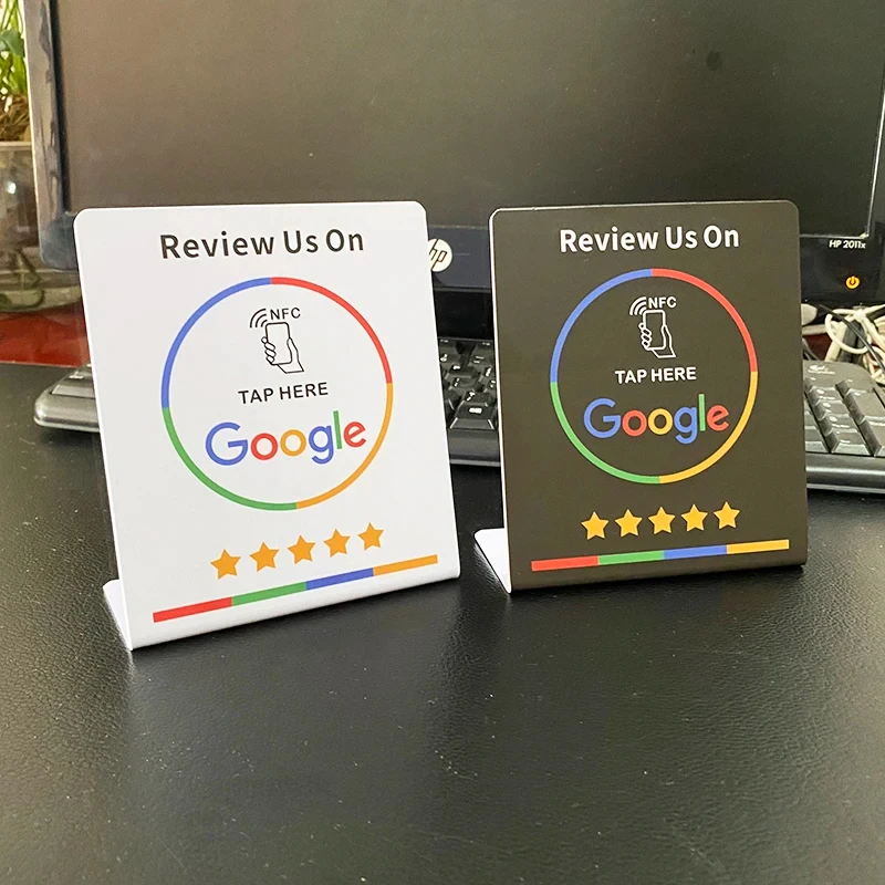 Google Review NFC Card Configurável