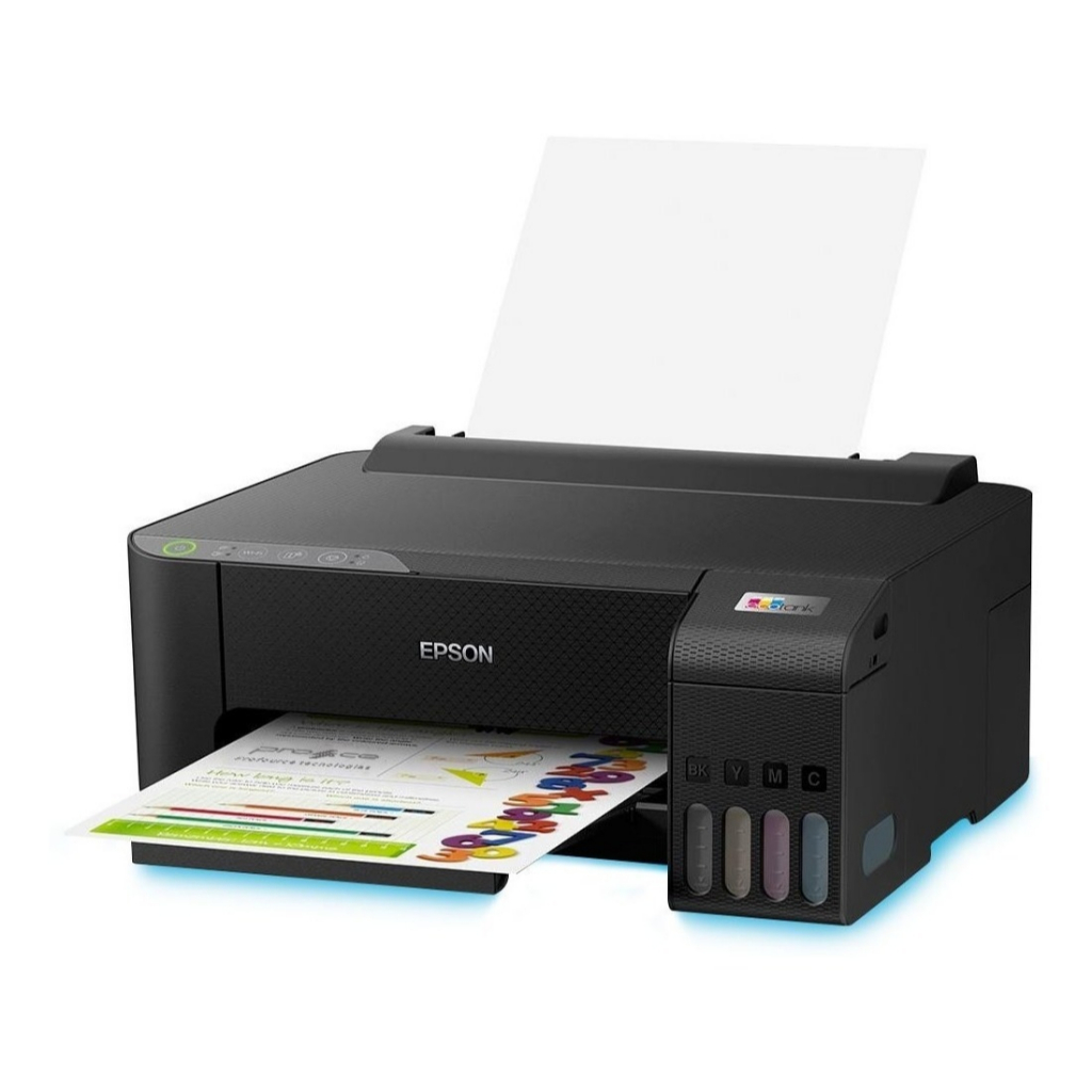 Impressora Função Única Cor Epson Ecotank L1250 127/220v Sem Scanner