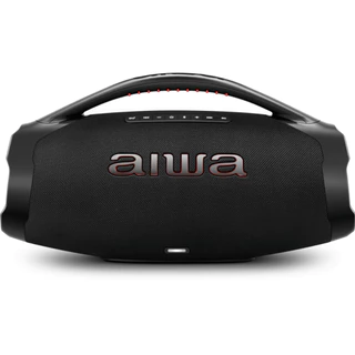 Caixa De Som Grande Boombox Plus Aiwa 30 Horas Som Alto d Água Caixa de Som Portátil Potente Neymar em Oferta na Shopee