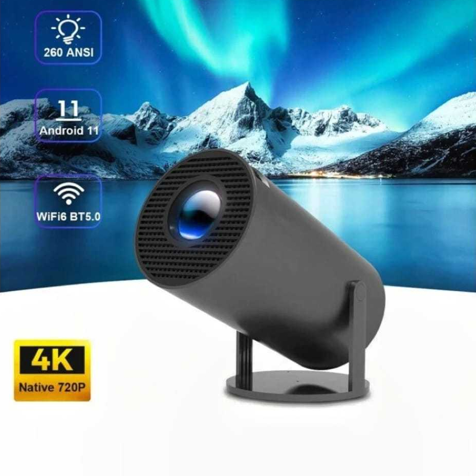 Projetor 4K HD 150 Polegadas Celular, Tv B0x, Xbox, PS, Pc, Wifi e Bluetooth HY300 Magcubic 110/220