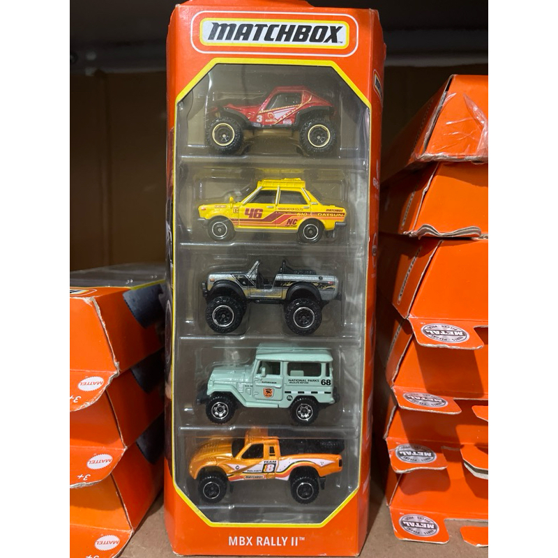 PACK MATCHBOX RALLY II | Shopee Brasil
