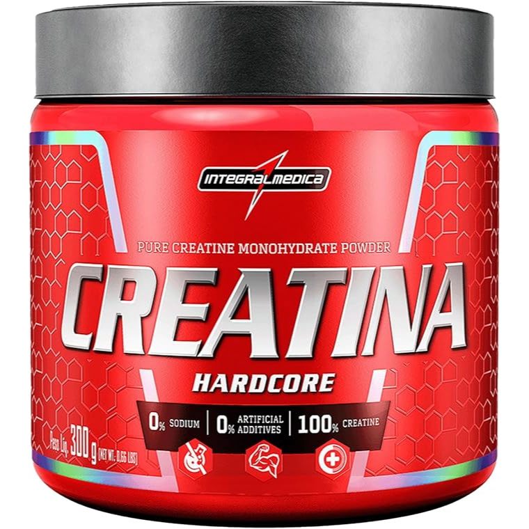 Creatina integral Médica Hardcore 300gr Monohidrata Pura | Shopee Brasil
