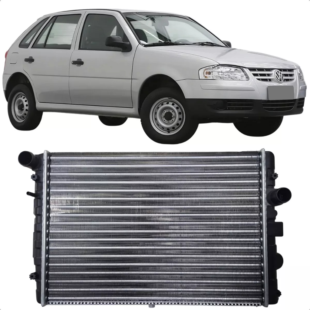 Radiador Gol G4 1.0 Mi 2006 2007 2008 Sem Ar Condicionado | Shopee Brasil