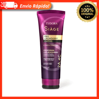 Condicionador Siàge Pro Cronology Curvas 250ml - Eudora 100% Original