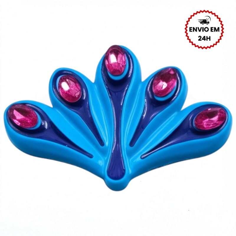 Colar Broche Pin Pingente Do Pavão azul Presente Colecionável Para Fans Envio Rapido