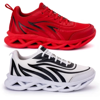 Kit 2 Tênis Masculino Oldsen original caminhada esportivo confortável corrida barato promoção varias cores