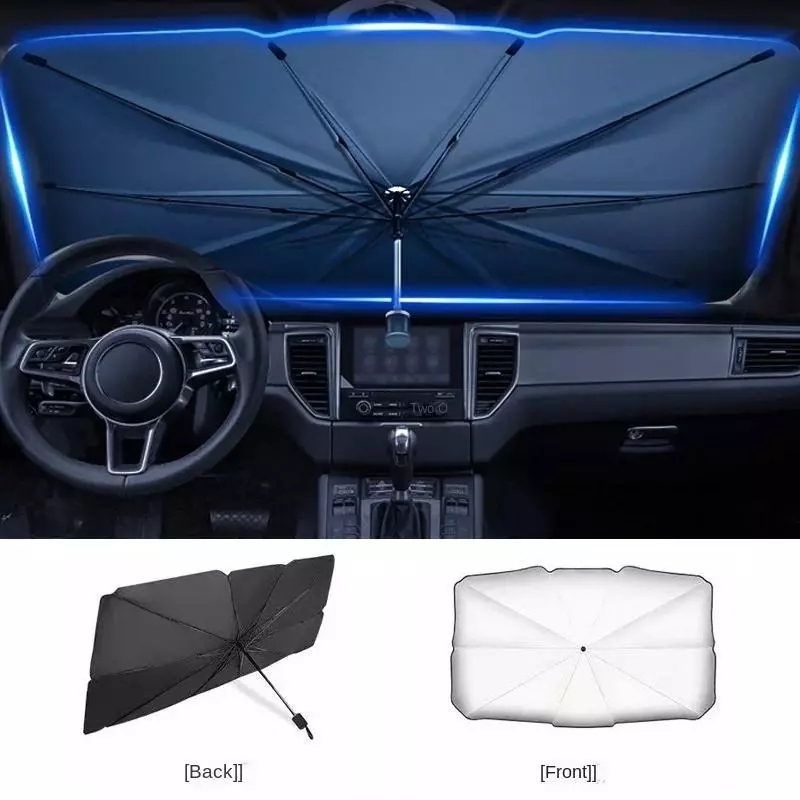Painel Quebra Sol Para Brisa Carro Protetor Solar Guarda Chuva | Shopee ...